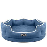 Removable pet bed mattress cushion