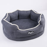 Removable pet bed mattress cushion