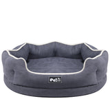Removable pet bed mattress cushion