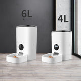 Automatic pet feeder food dispenser