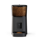 Automatic pet feeder with camera for dogs and cats Automatic pet feeder with camera front view