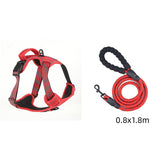 No pull dog harness breathable reflective vest