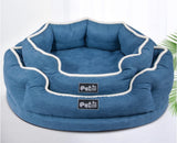 Removable pet bed mattress cushion