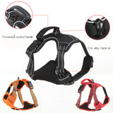No pull dog harness breathable reflective vest