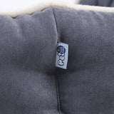 Removable pet bed mattress cushion