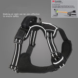 No pull dog harness breathable reflective vest