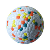 Interactive dog chew ball for chewing and play