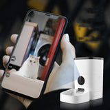 Automatic pet feeder food dispenser