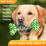 Durable dog chew toy natural rubber bone