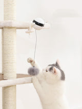 Automatic interactive cat toy puzzle ball