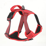 No pull dog harness breathable reflective vest