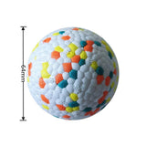 Interactive dog chew ball for supervised play