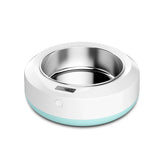 Portable automatic pet feeder for dogs and cats