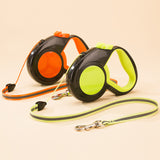 Reflective pet leash for outdoor walks