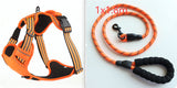 No pull dog harness breathable reflective vest