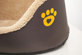 Round dog bed for indoor pets