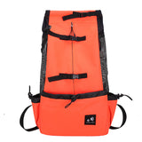 Dog carrier backpack with double shoulder straps