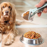 Pet food measuring scoop for dog food