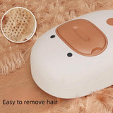 Steam pet brush silicone grooming tool