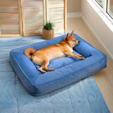 Orthopedic pet bed with full surround support