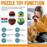 Adjustable dog puzzle toy for small dogs