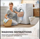 Calming donut pet bed washable plush design
