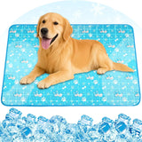Self-cooling pet mat for dogs