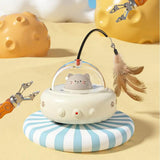 Rechargeable electric cat toy for indoor play