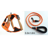 No pull dog harness breathable reflective vest
