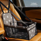 Portable car seat for dogs and pets