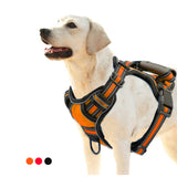 No pull dog harness breathable reflective vest