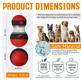 Adjustable dog puzzle toy for small dogs