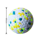 Interactive dog chew ball for supervised play