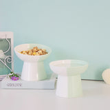 Ceramic pet food bowl set for dogs