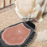 Pet bathing brush for dog grooming